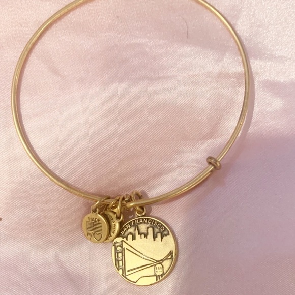 Alex and Ani San Francisco Golden Gate bangle - Picture 2 of 3